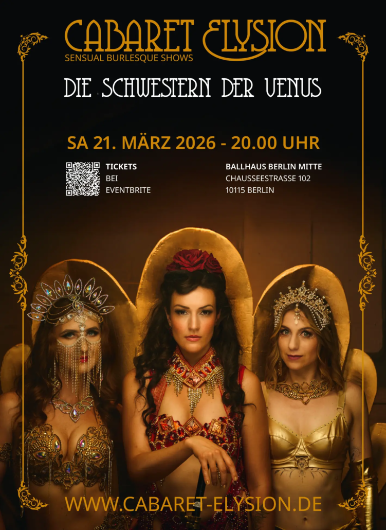 Cabaret Elysion Berlin - Die Schwestern der Venus - Burlesque Show - 26.03.2026